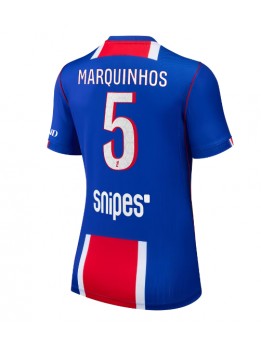 Paris Saint-Germain Marquinhos #5 Replika Hemmakläder Dam 2026-27 Kortärmad Paris Saint-Germain Marquinhos #5 Replika Hemmakläder Dam 2026-27 Kortärmad